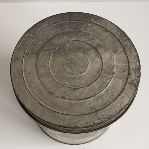 Coffee bar reproduction Morning Sip Dry Roast Coffee advertising tin with lid - Picture 6 of 12